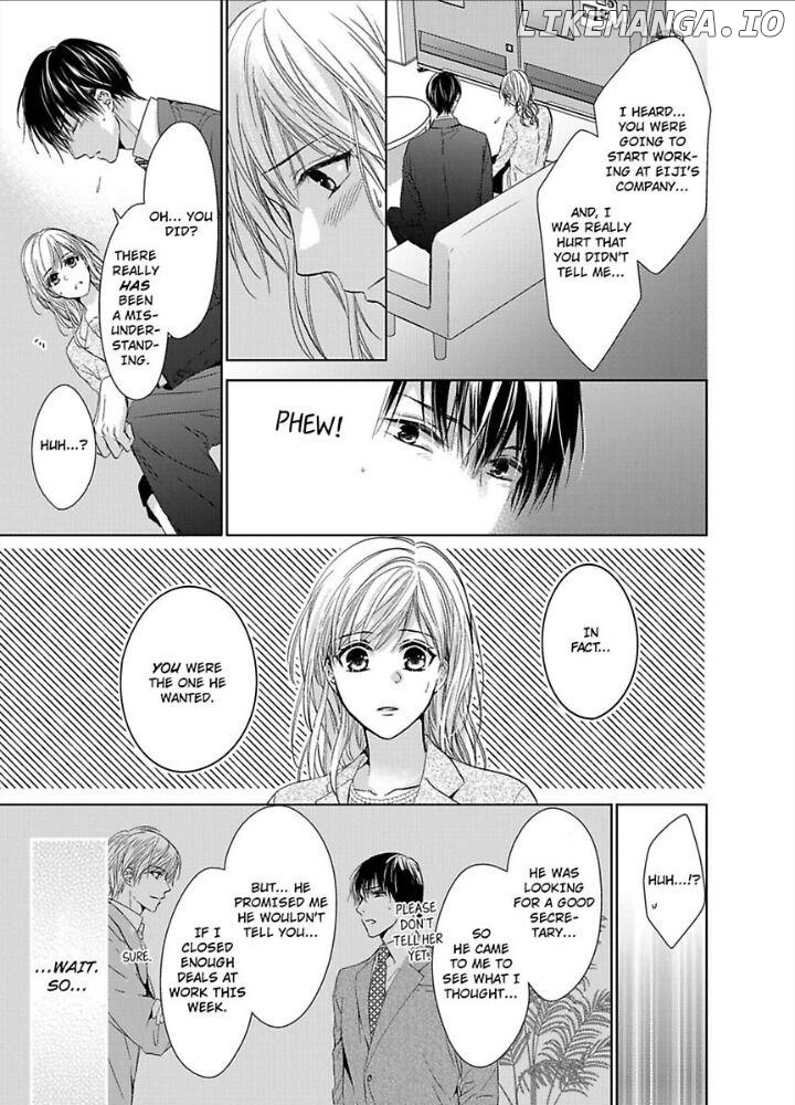 Teiden Chuu dakara Kiss shitemoiika? Cool na Joushi ha Igai to Atsukute Katai Chapter 4 - page 15