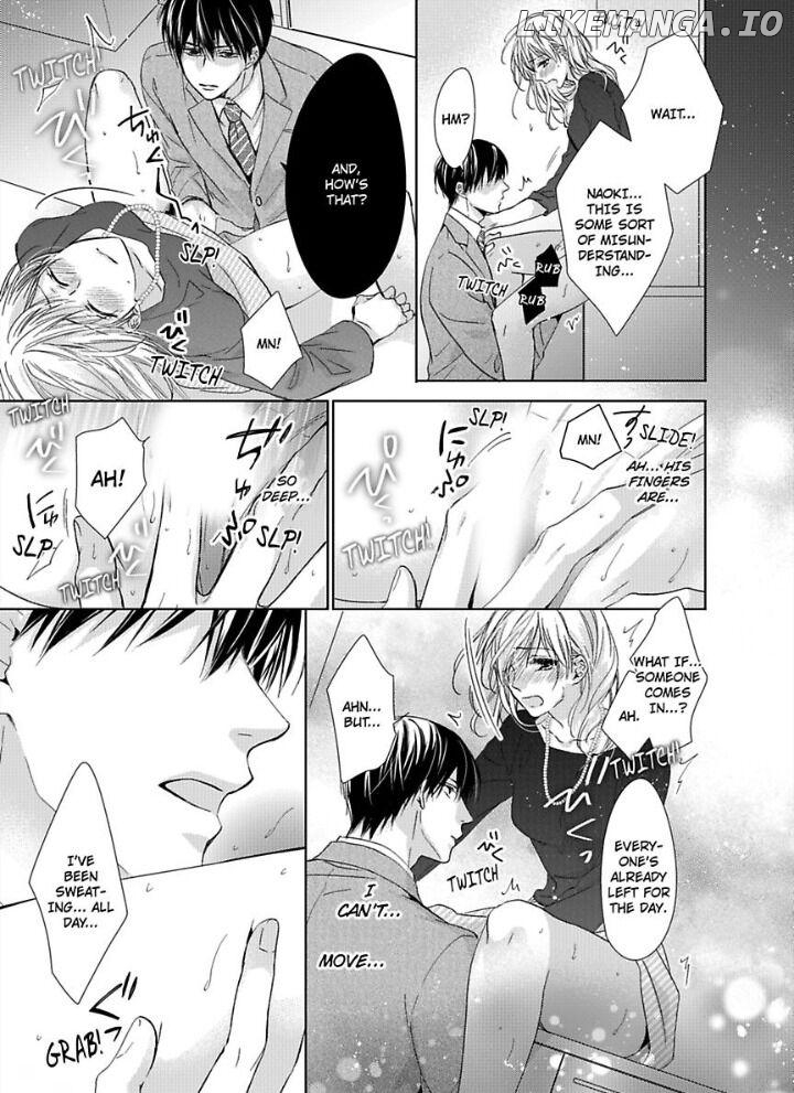 Teiden Chuu dakara Kiss shitemoiika? Cool na Joushi ha Igai to Atsukute Katai Chapter 3 - page 18