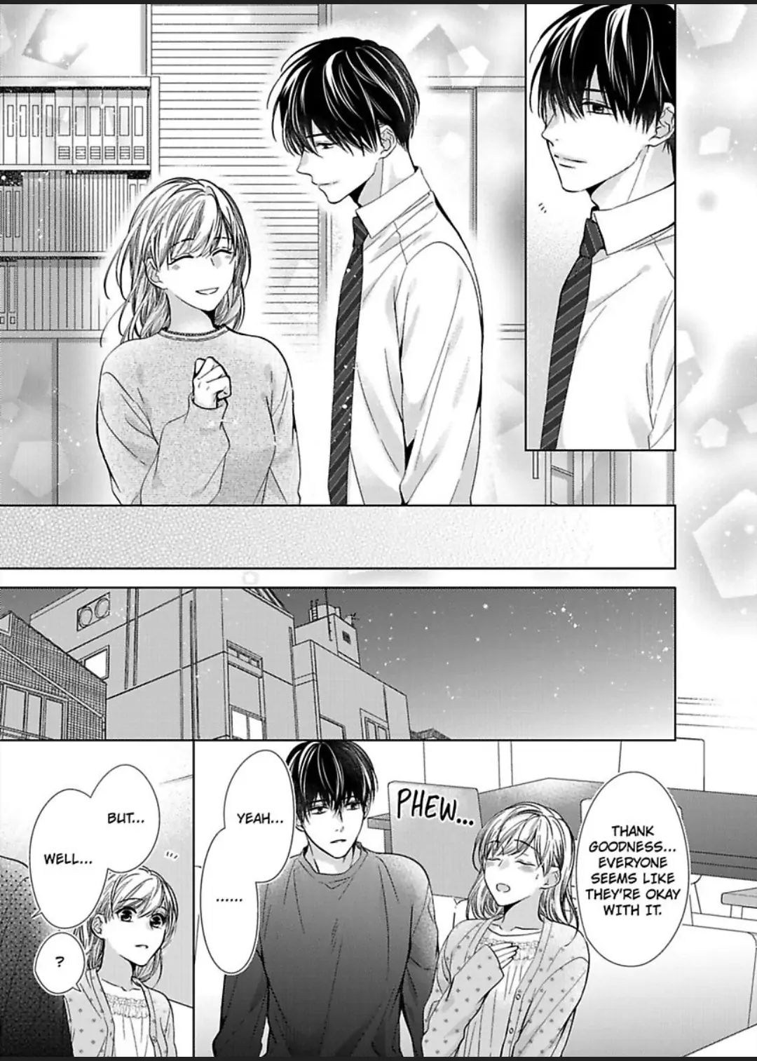 Teiden Chuu dakara Kiss shitemoiika? Cool na Joushi ha Igai to Atsukute Katai Chapter 16 - page 22