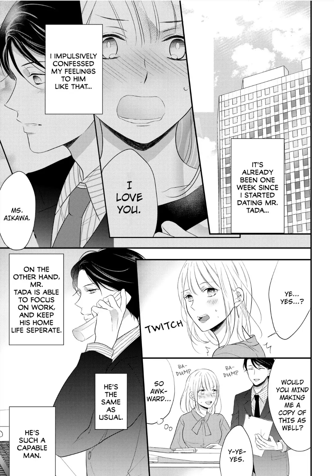 Elite Tada-san wa Nuidara Iroiro to Hageshikute, Eroi. Chapter 7 - page 1