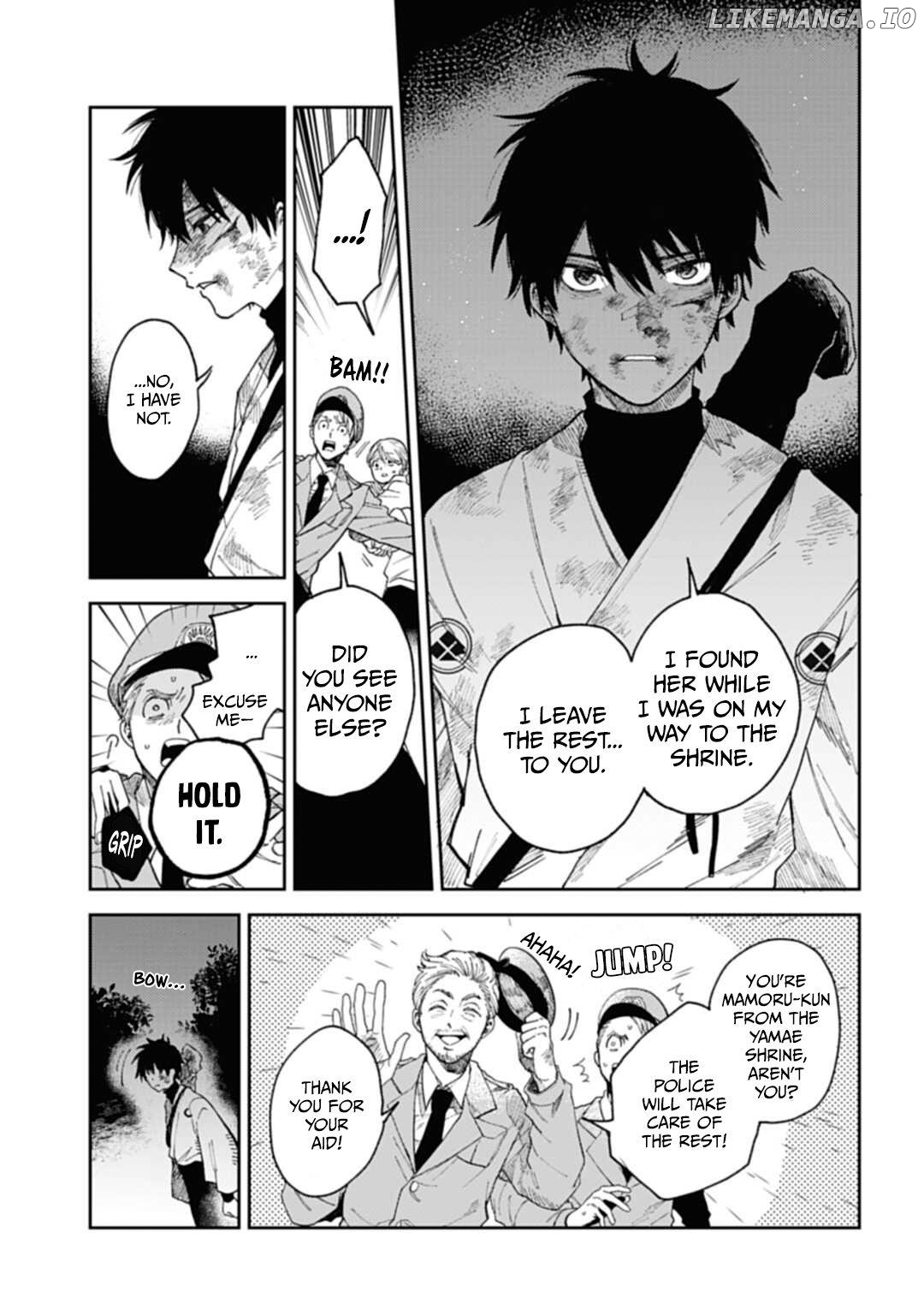 Tenguharai no Sankyoudai Chapter 1 - page 12