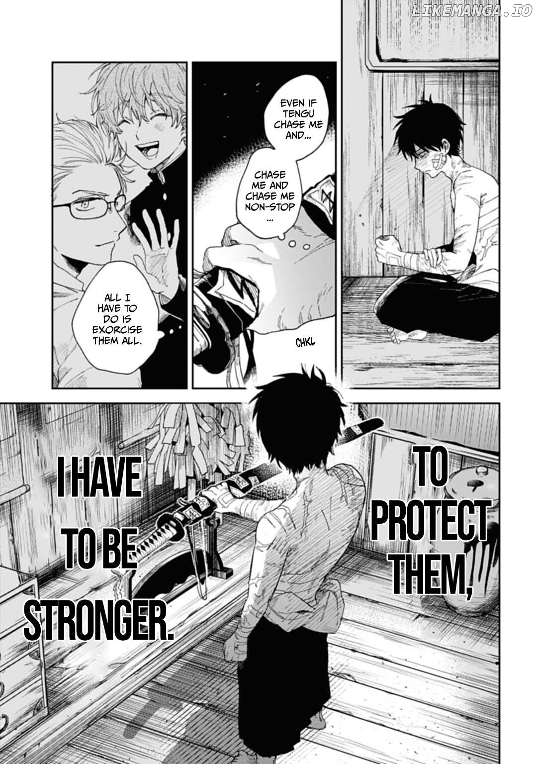 Tenguharai no Sankyoudai Chapter 1 - page 34