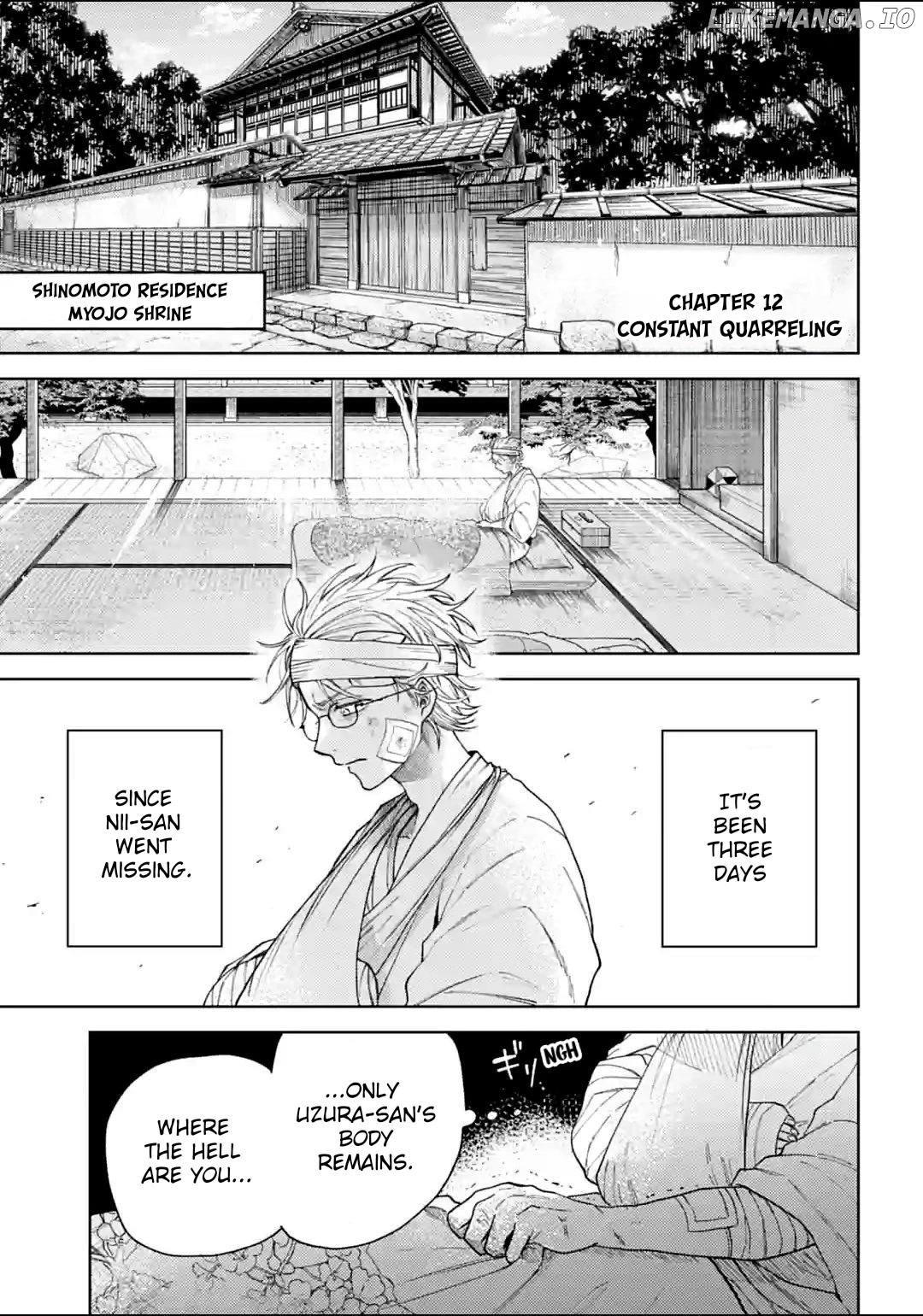 Tenguharai no Sankyoudai Chapter 12 - page 1