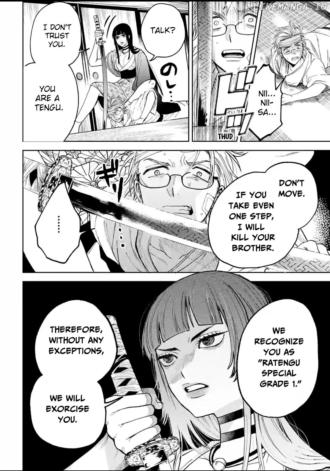 Tenguharai no Sankyoudai Chapter 13 - page 4