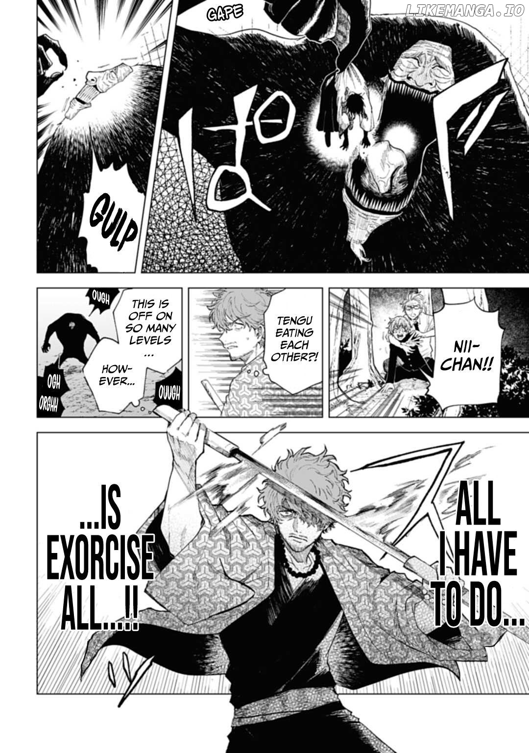 Tenguharai no Sankyoudai Chapter 2 - page 15