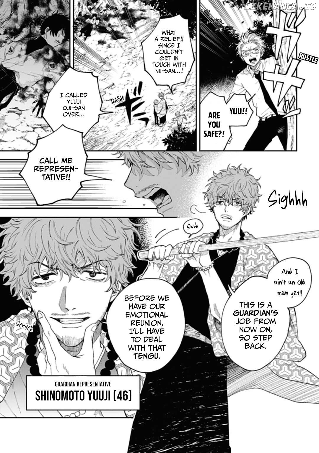 Tenguharai no Sankyoudai Chapter 2 - page 10