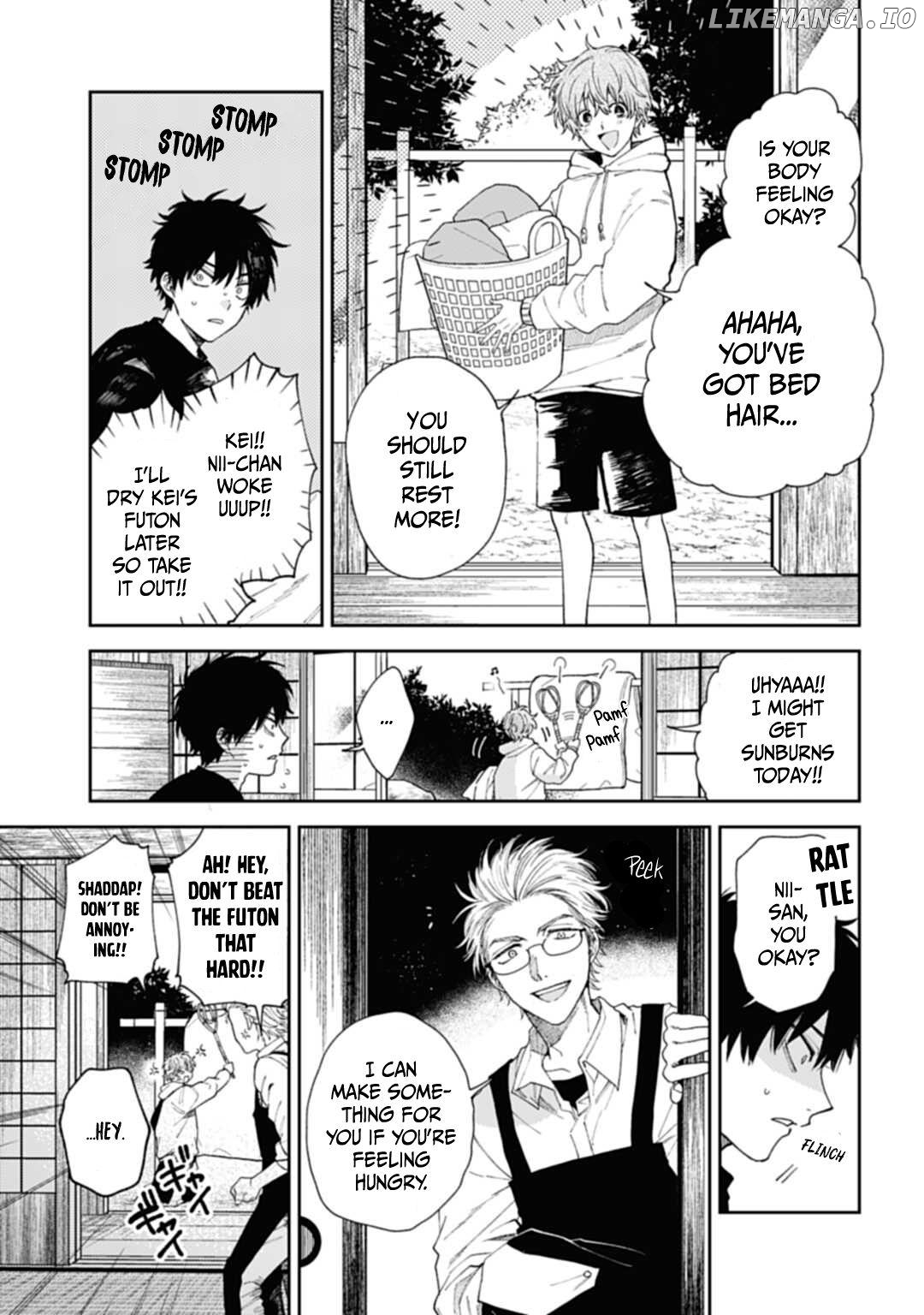 Tenguharai no Sankyoudai Chapter 3 - page 13