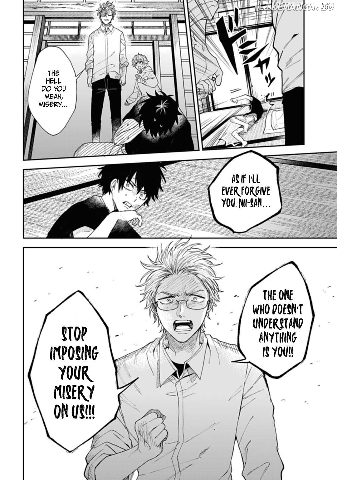 Tenguharai no Sankyoudai Chapter 3 - page 16