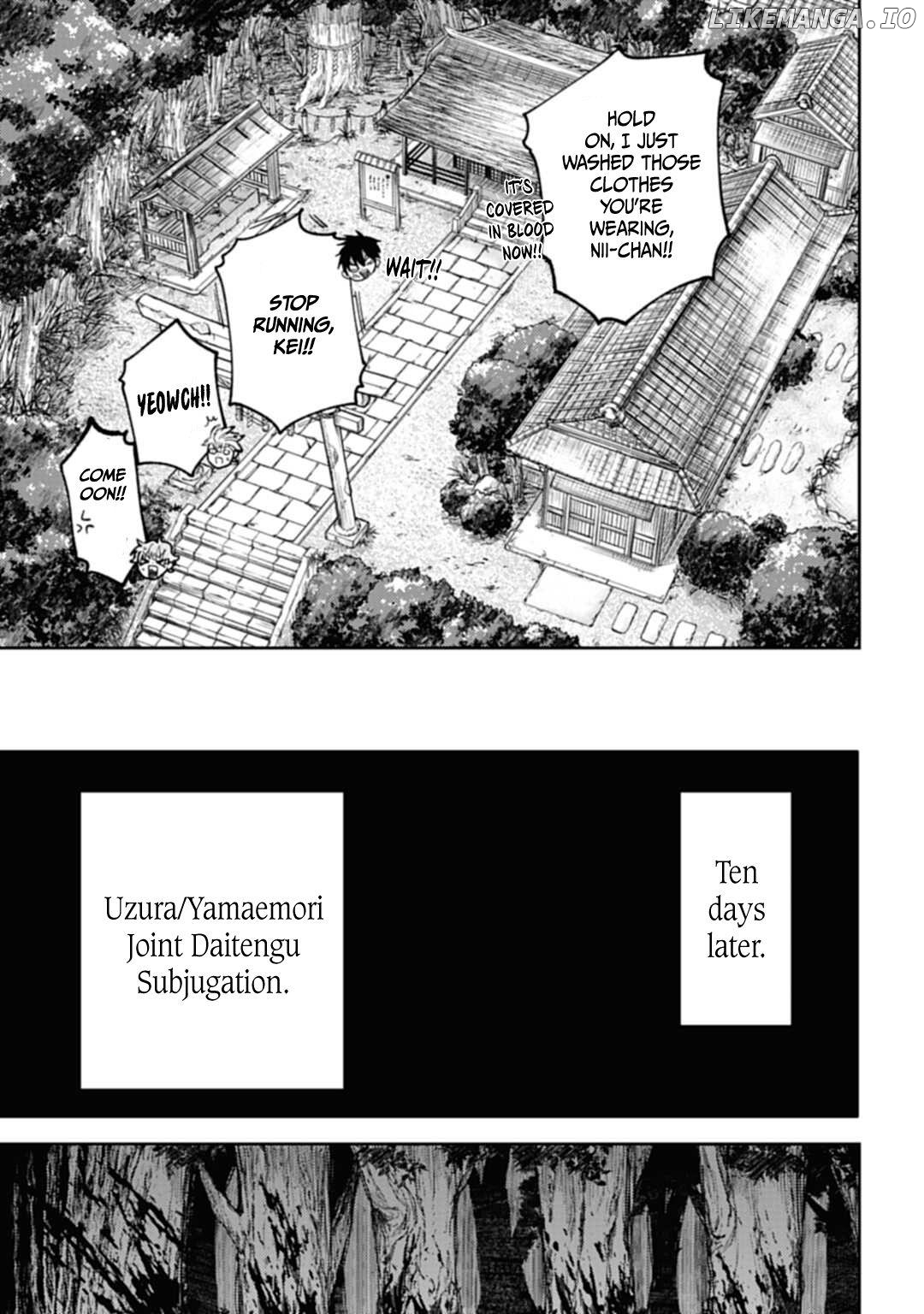 Tenguharai no Sankyoudai Chapter 3 - page 27