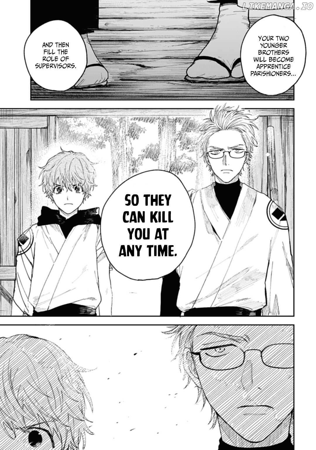 Tenguharai no Sankyoudai Chapter 3 - page 9