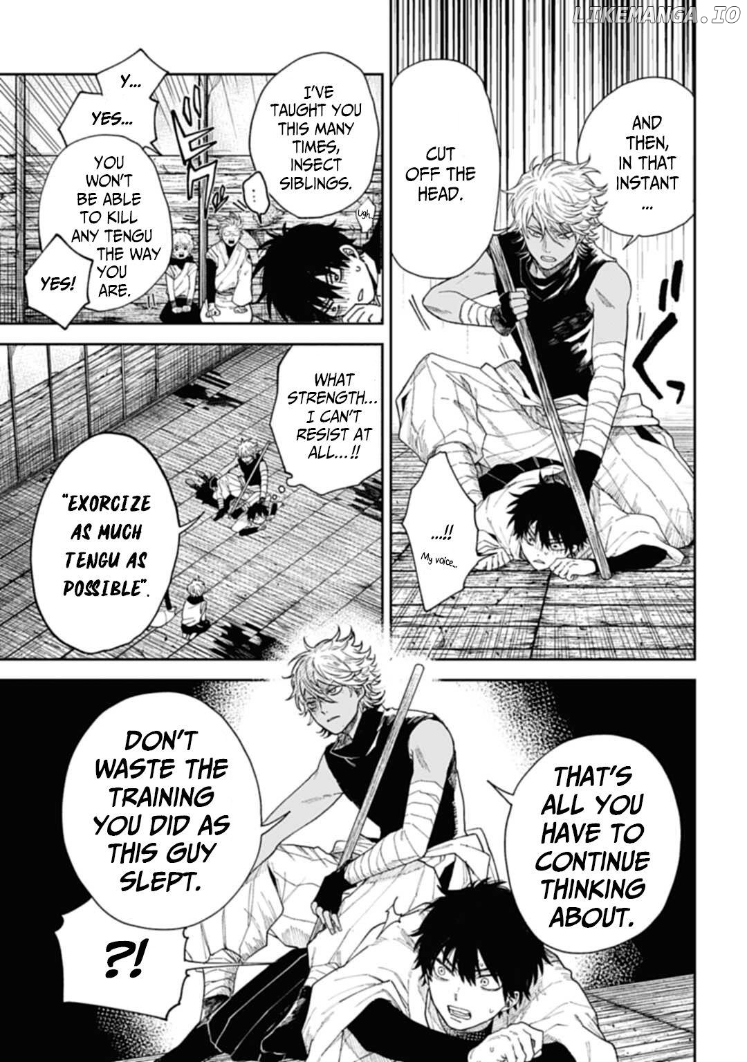 Tenguharai no Sankyoudai Chapter 4 - page 12