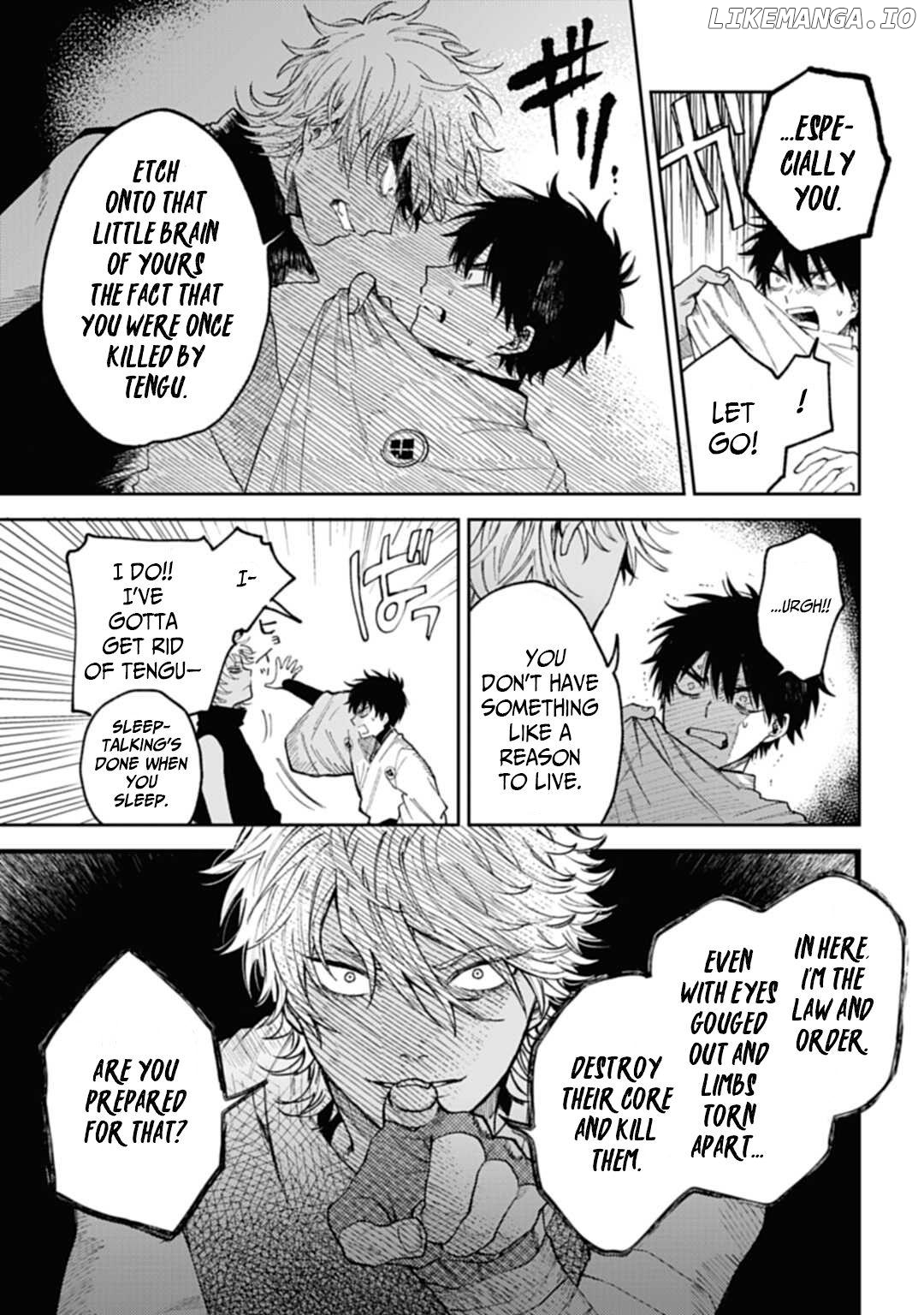 Tenguharai no Sankyoudai Chapter 4 - page 14