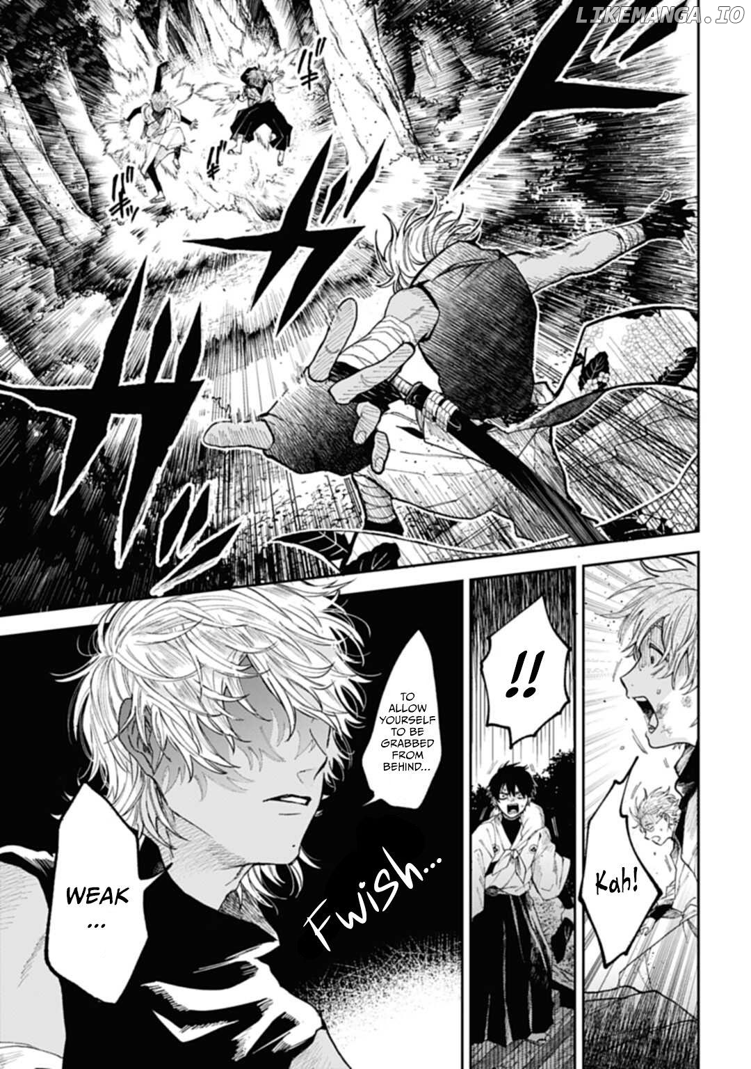 Tenguharai no Sankyoudai Chapter 4 - page 6