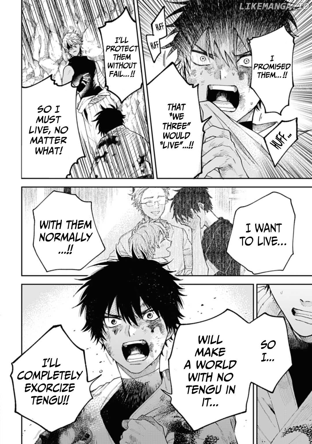 Tenguharai no Sankyoudai Chapter 5 - page 14