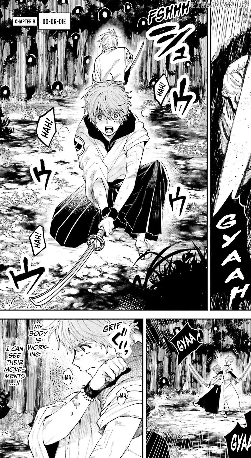 Tenguharai no Sankyoudai Chapter 8 - page 1