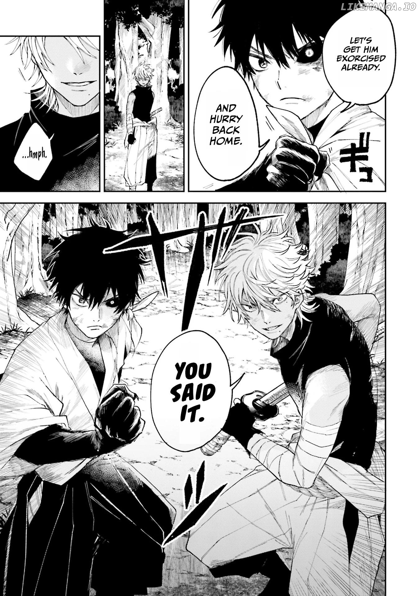 Tenguharai no Sankyoudai Chapter 8 - page 15