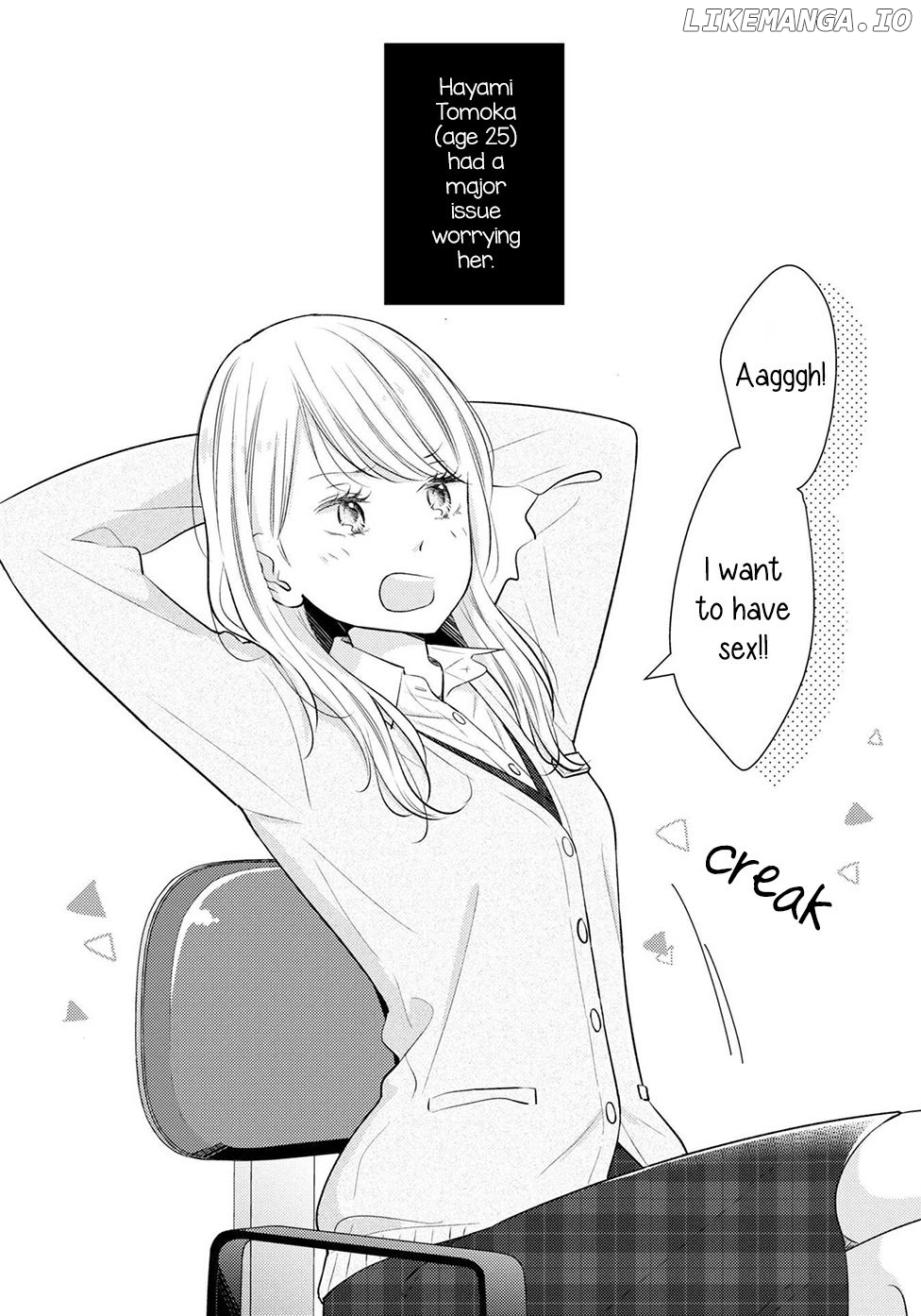 I Don't Know Why, But I Suddenly Wanted To Have Sex With My Coworker Who Sits Next To Me Chapter 1 - page 4