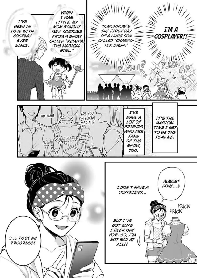Kao ga Yoi Warumotejoshi no Ijiwaruai ni Oboresodesu Chapter 1 - page 6