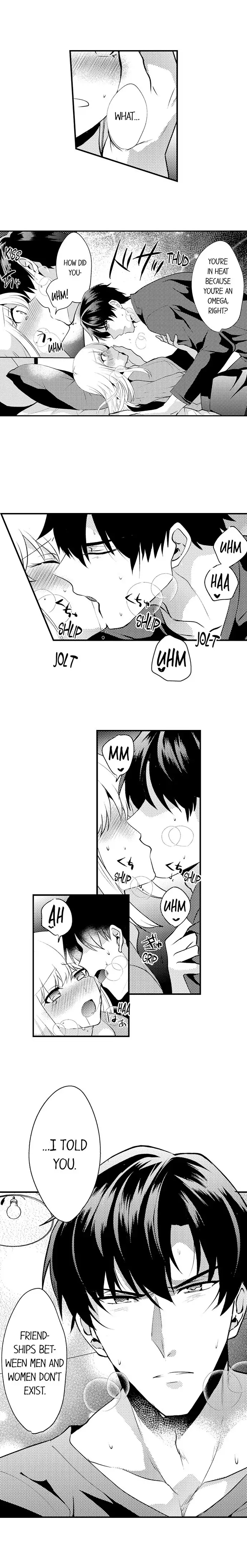 Gaman Dekinai, Tomodachi Shuuryou. ～ Risei o Tokasu Hatsujou vs Danjo no Yuujou ～ Chapter 2 - page 9