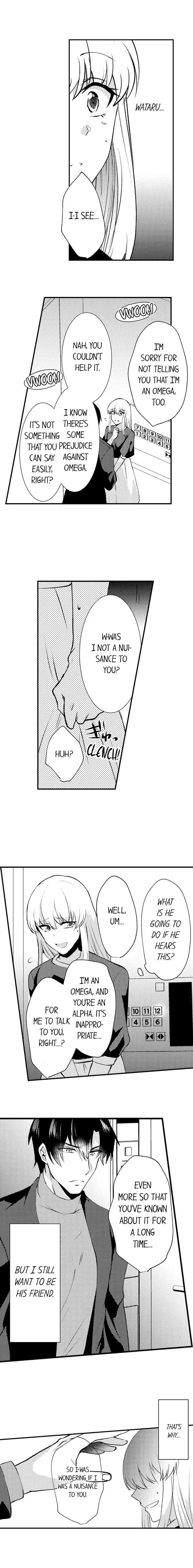 Gaman Dekinai, Tomodachi Shuuryou. ～ Risei o Tokasu Hatsujou vs Danjo no Yuujou ～ Chapter 4 - page 9
