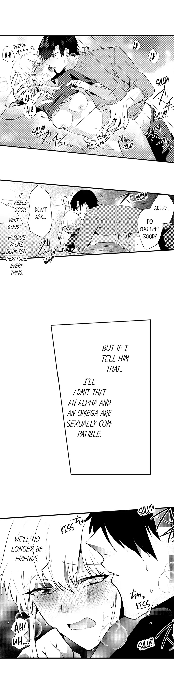 Gaman Dekinai, Tomodachi Shuuryou. ～ Risei o Tokasu Hatsujou vs Danjo no Yuujou ～ Chapter 6 - page 7