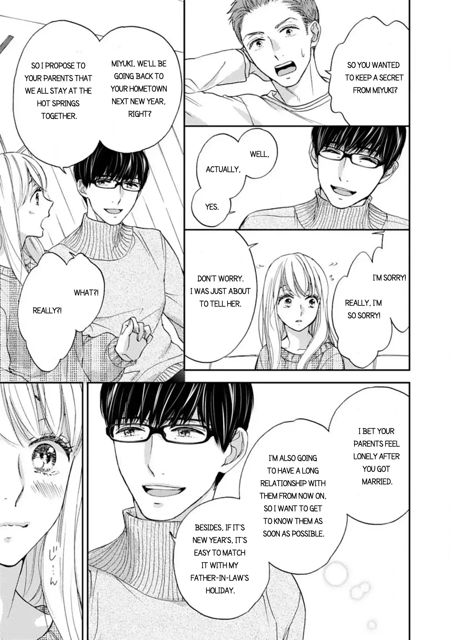 Love In Training: The Wolf And The Kitten Chapter 12.1 - page 9