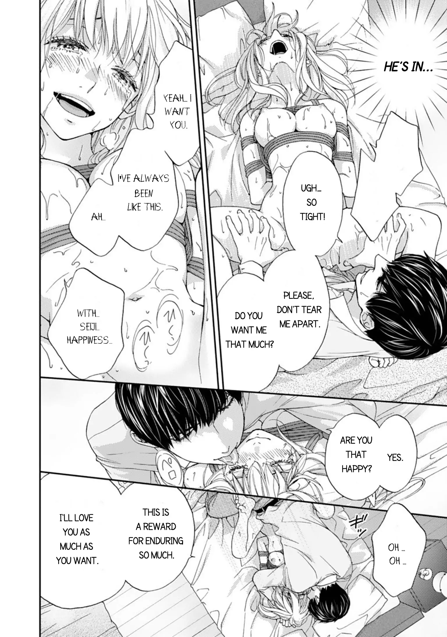 Love In Training: The Wolf And The Kitten Chapter 6.1 - page 8