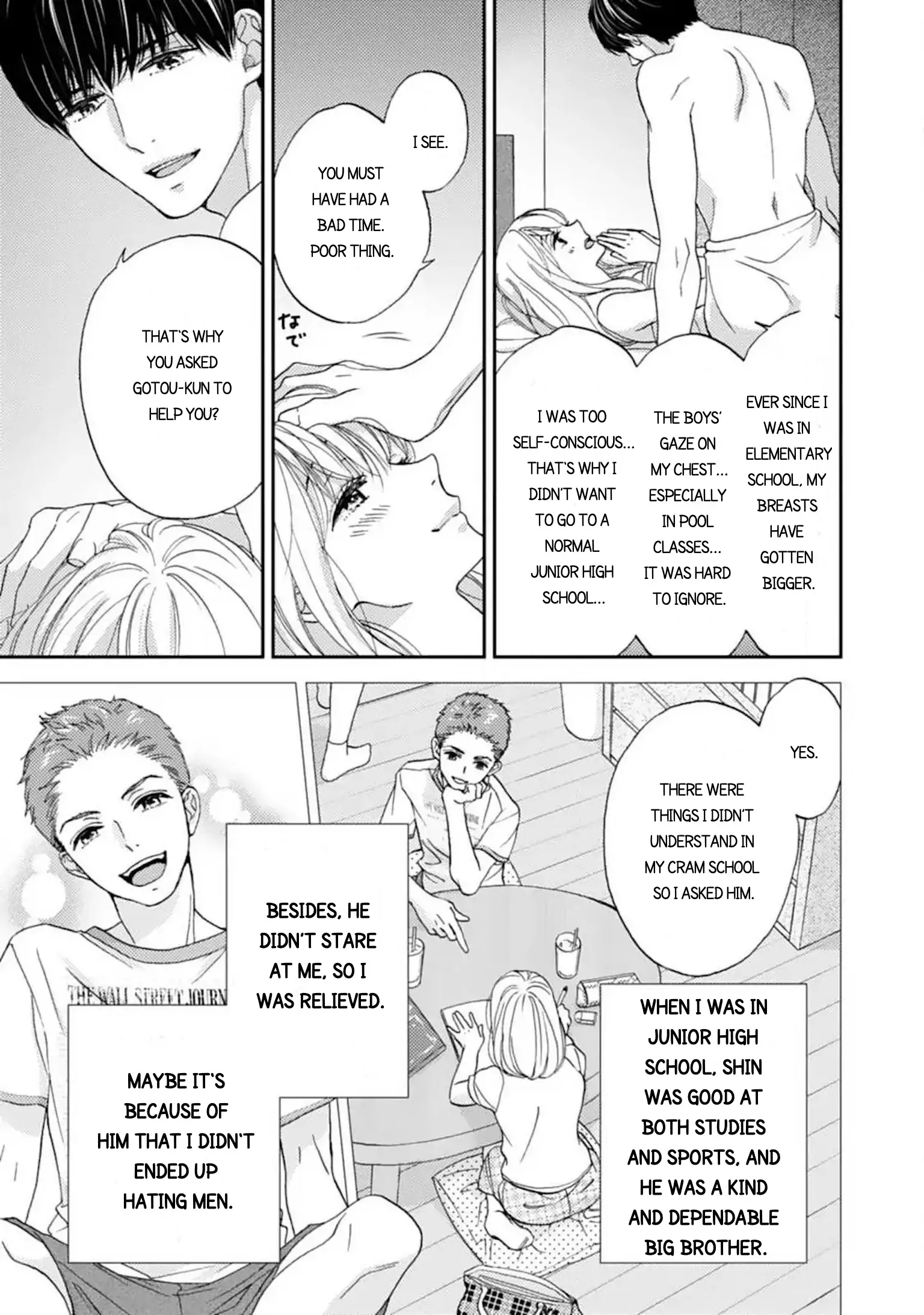 Love In Training: The Wolf And The Kitten Chapter 9.2 - page 9