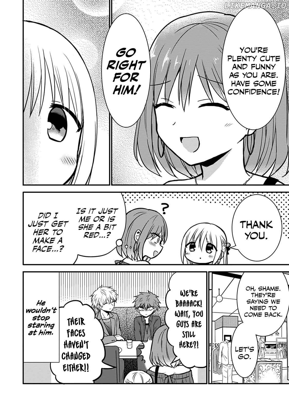 Expressionless Face Girl and Emotional Face Boy Chapter 63.5 - page 8