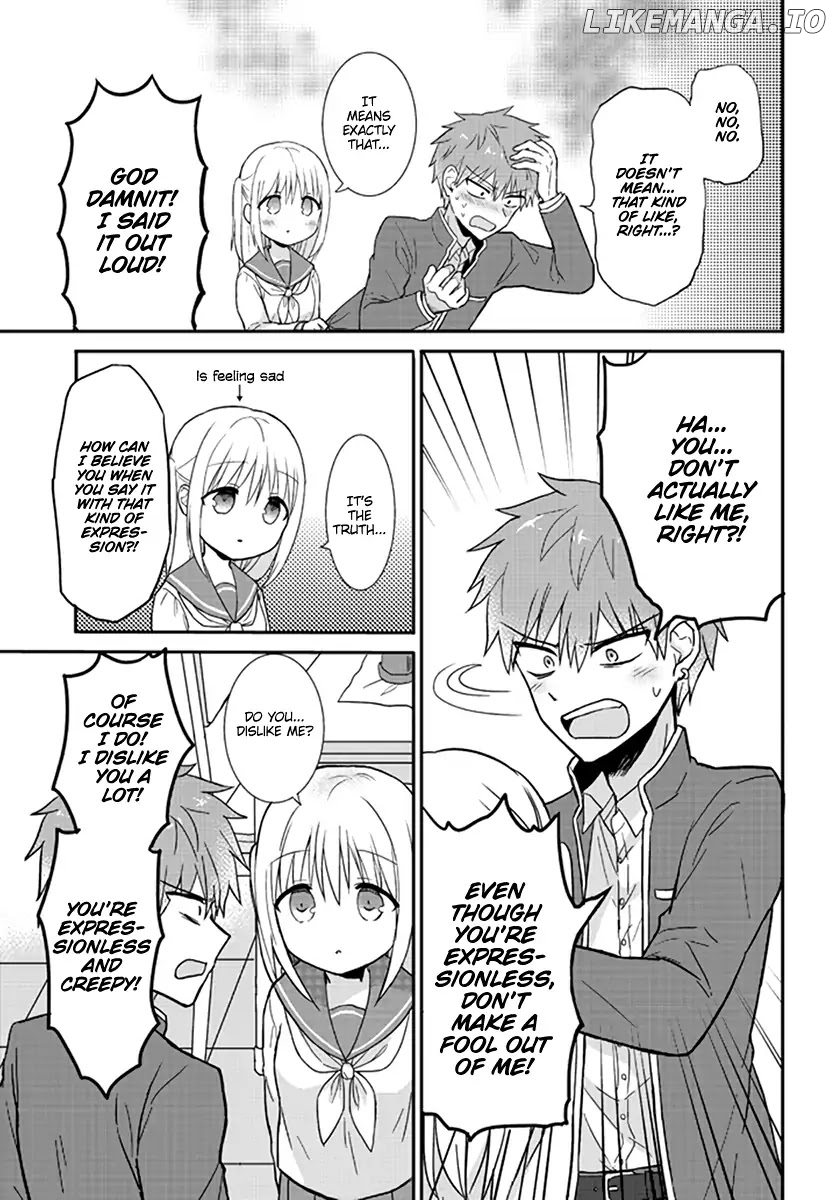 Expressionless Face Girl and Emotional Face Boy Chapter 1 - page 8