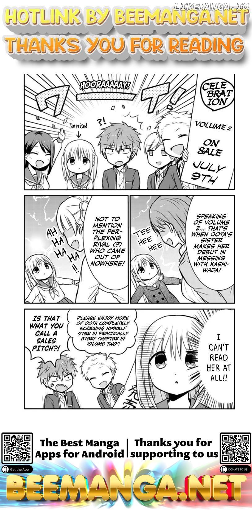 Expressionless Face Girl and Emotional Face Boy Chapter 30.5 - page 1
