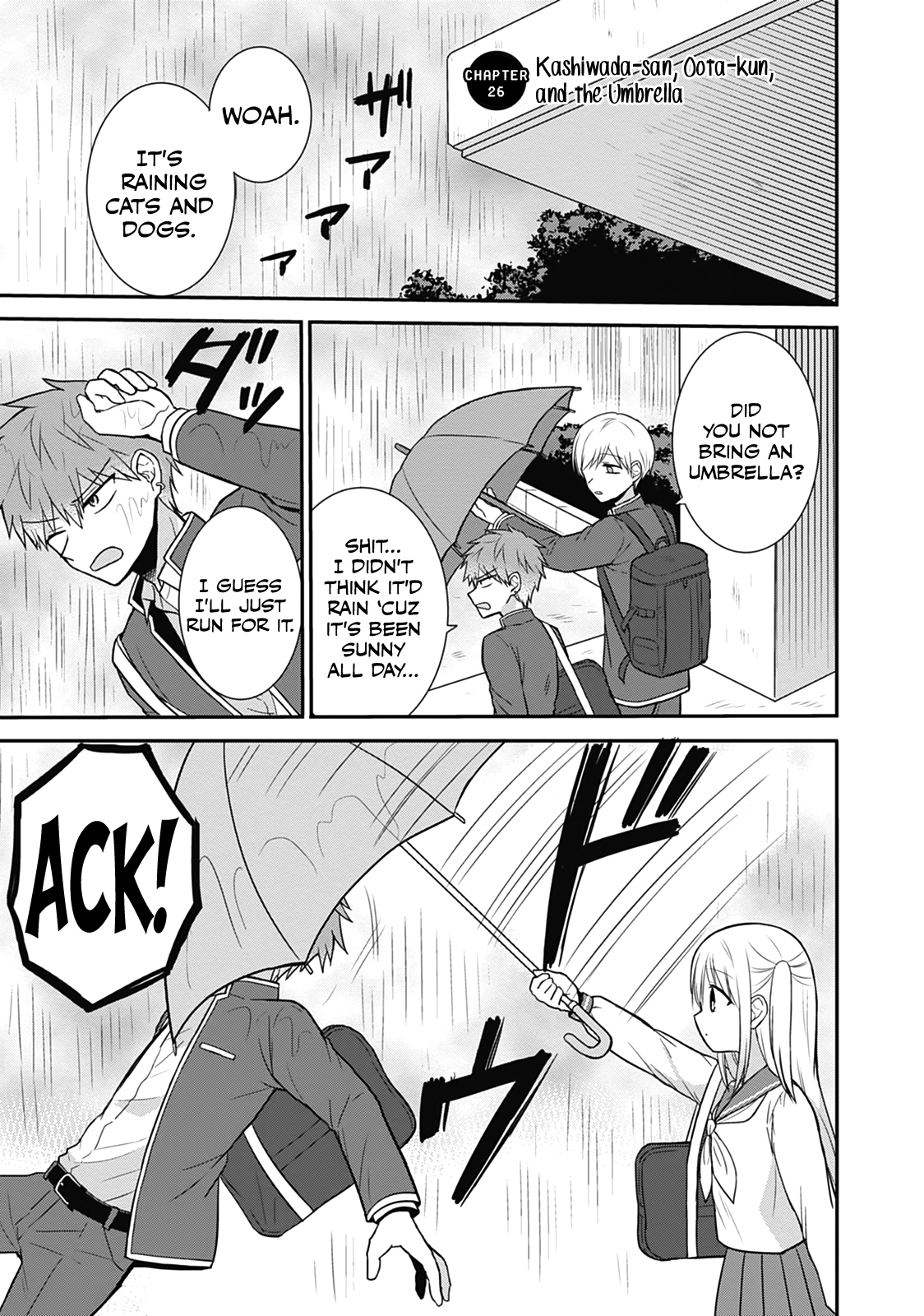 Expressionless Face Girl and Emotional Face Boy Chapter 26 - page 4