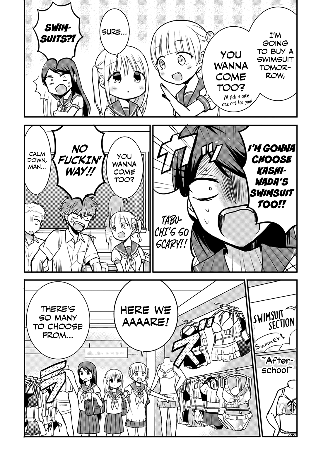 Expressionless Face Girl and Emotional Face Boy Chapter 33 - page 4