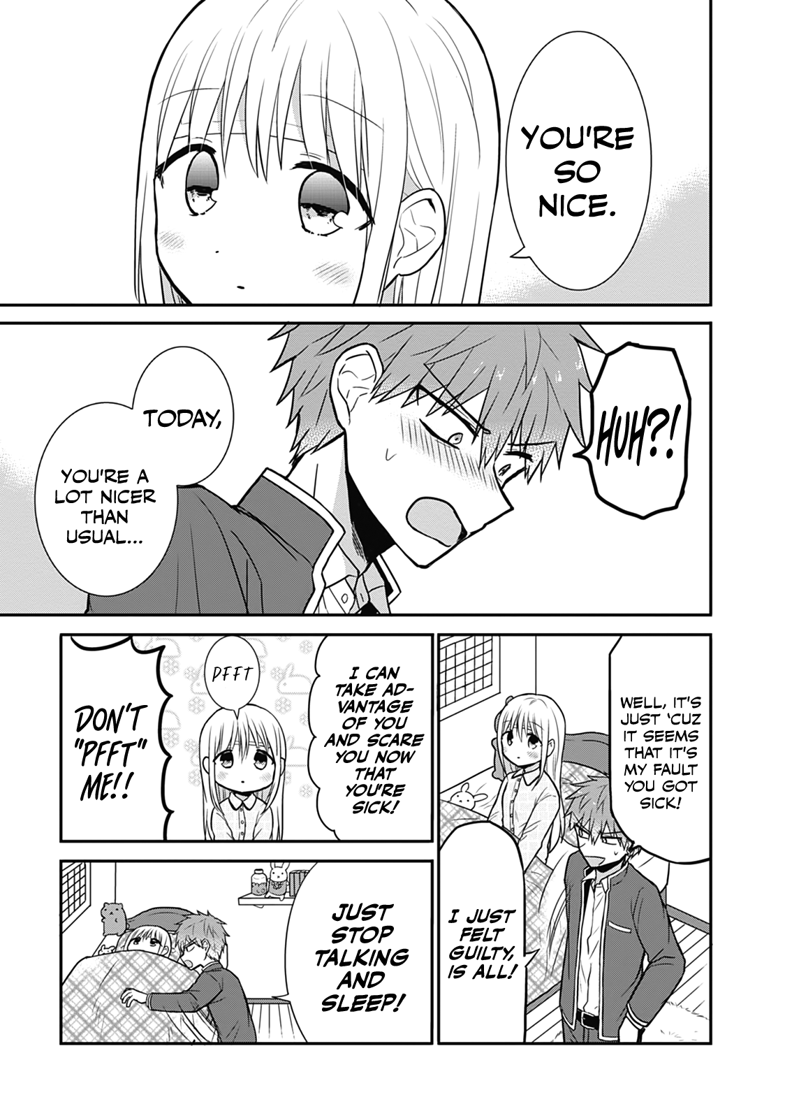 Expressionless Face Girl and Emotional Face Boy Chapter 27 - page 9