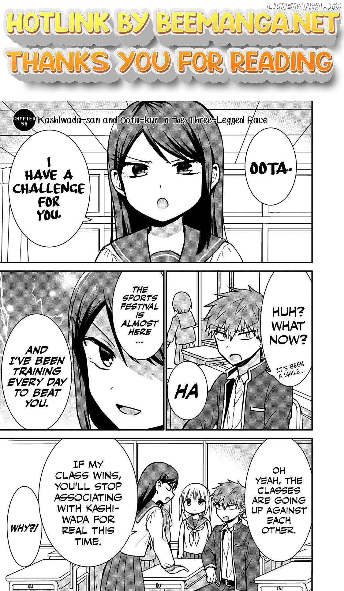 Expressionless Face Girl and Emotional Face Boy Chapter 56 - page 1