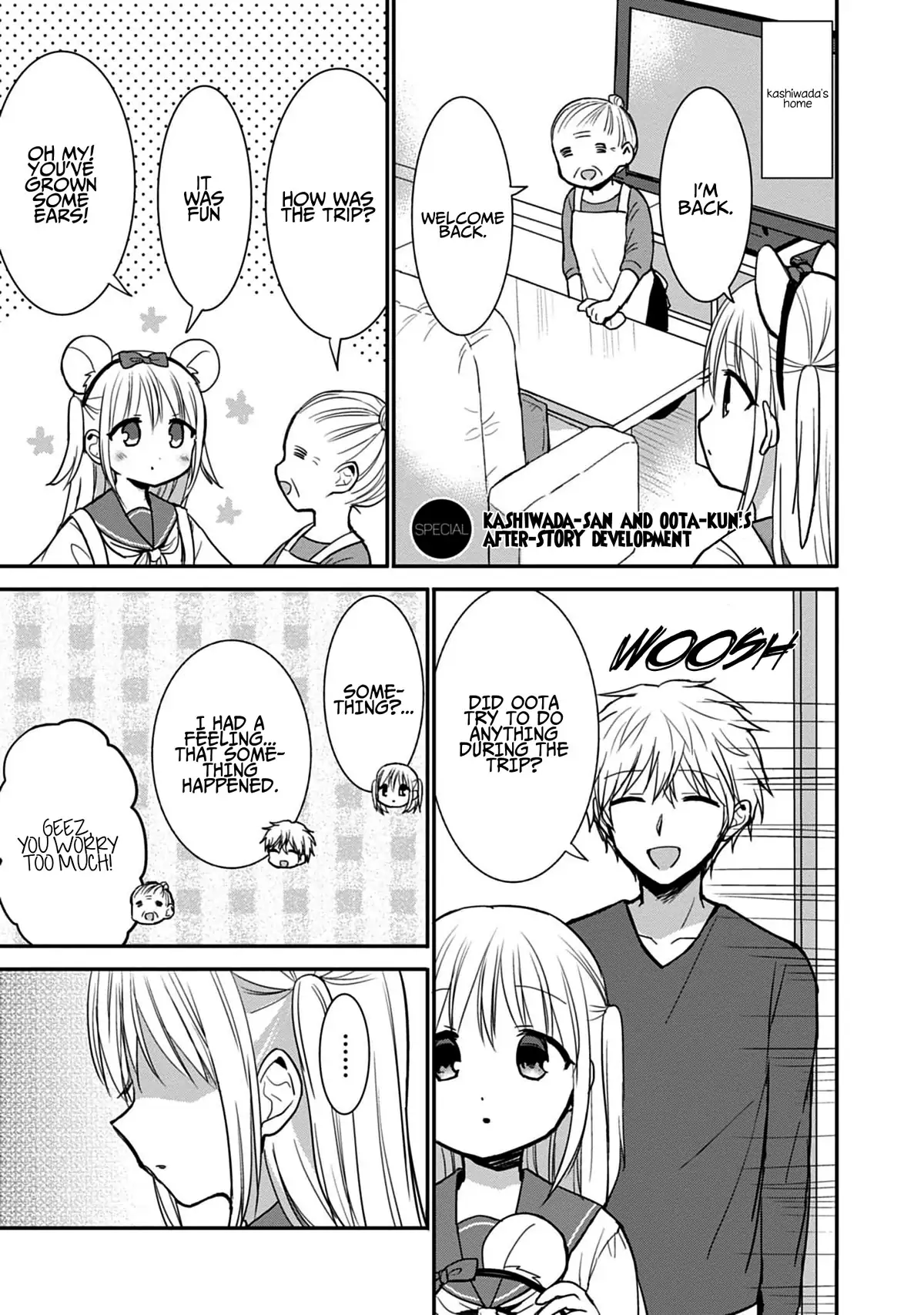 Expressionless Face Girl and Emotional Face Boy Chapter 75.5 - page 2