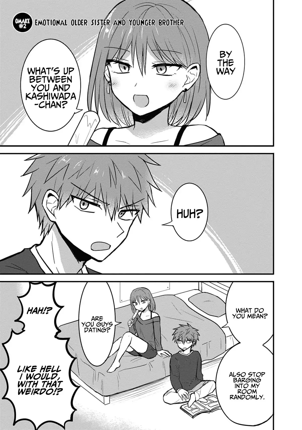 Expressionless Face Girl and Emotional Face Boy Chapter 75.5 - page 13