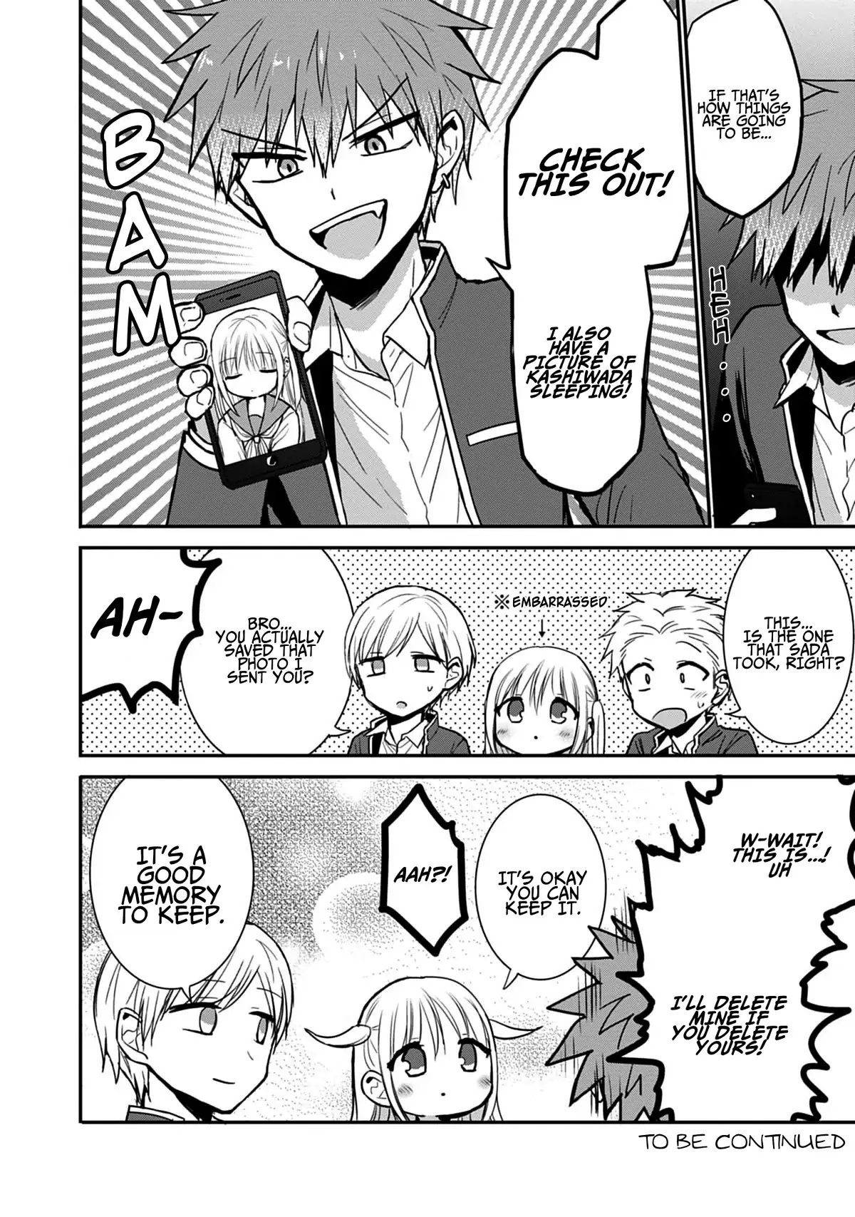 Expressionless Face Girl and Emotional Face Boy Chapter 75.5 - page 8