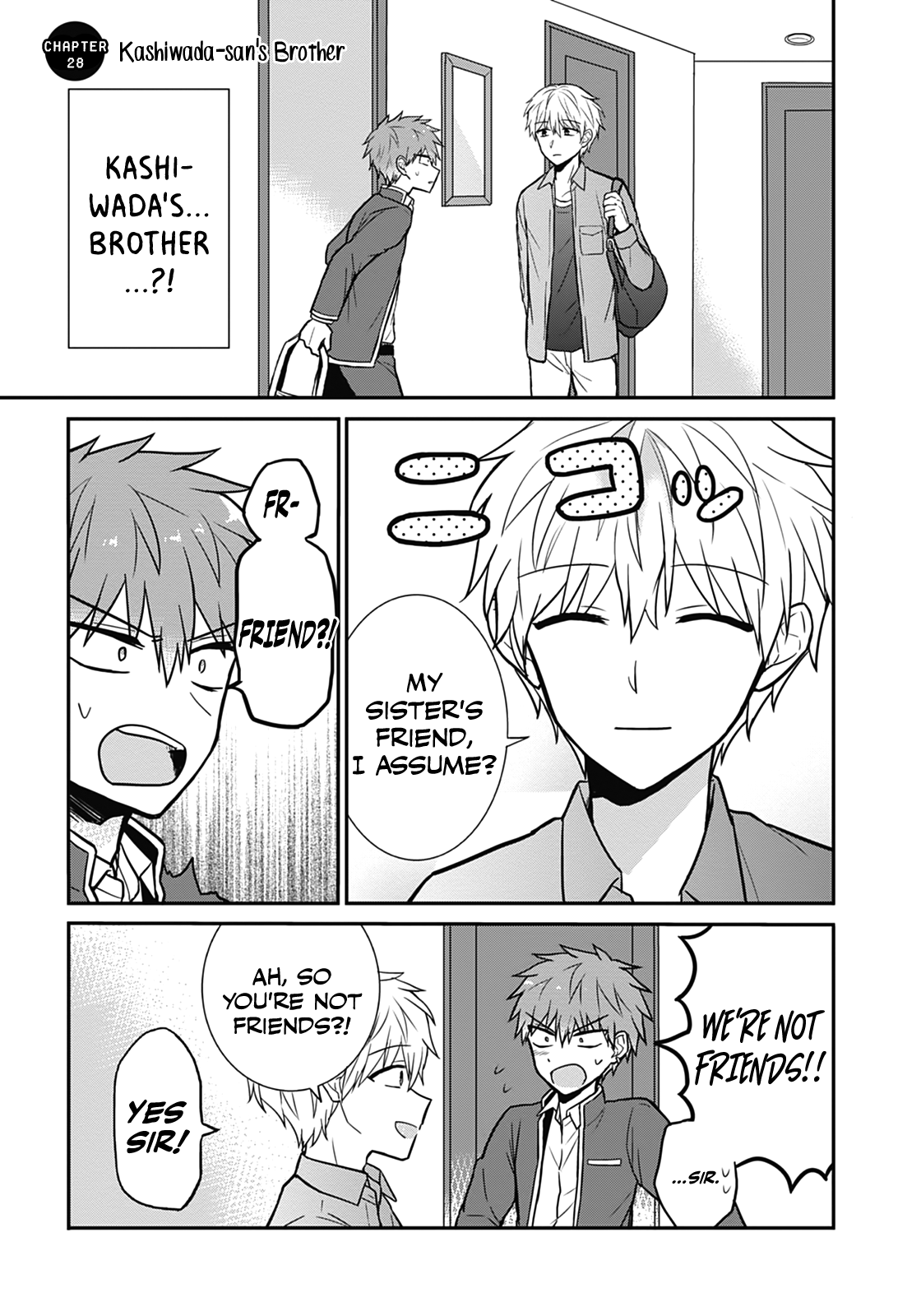 Expressionless Face Girl and Emotional Face Boy Chapter 28 - page 2