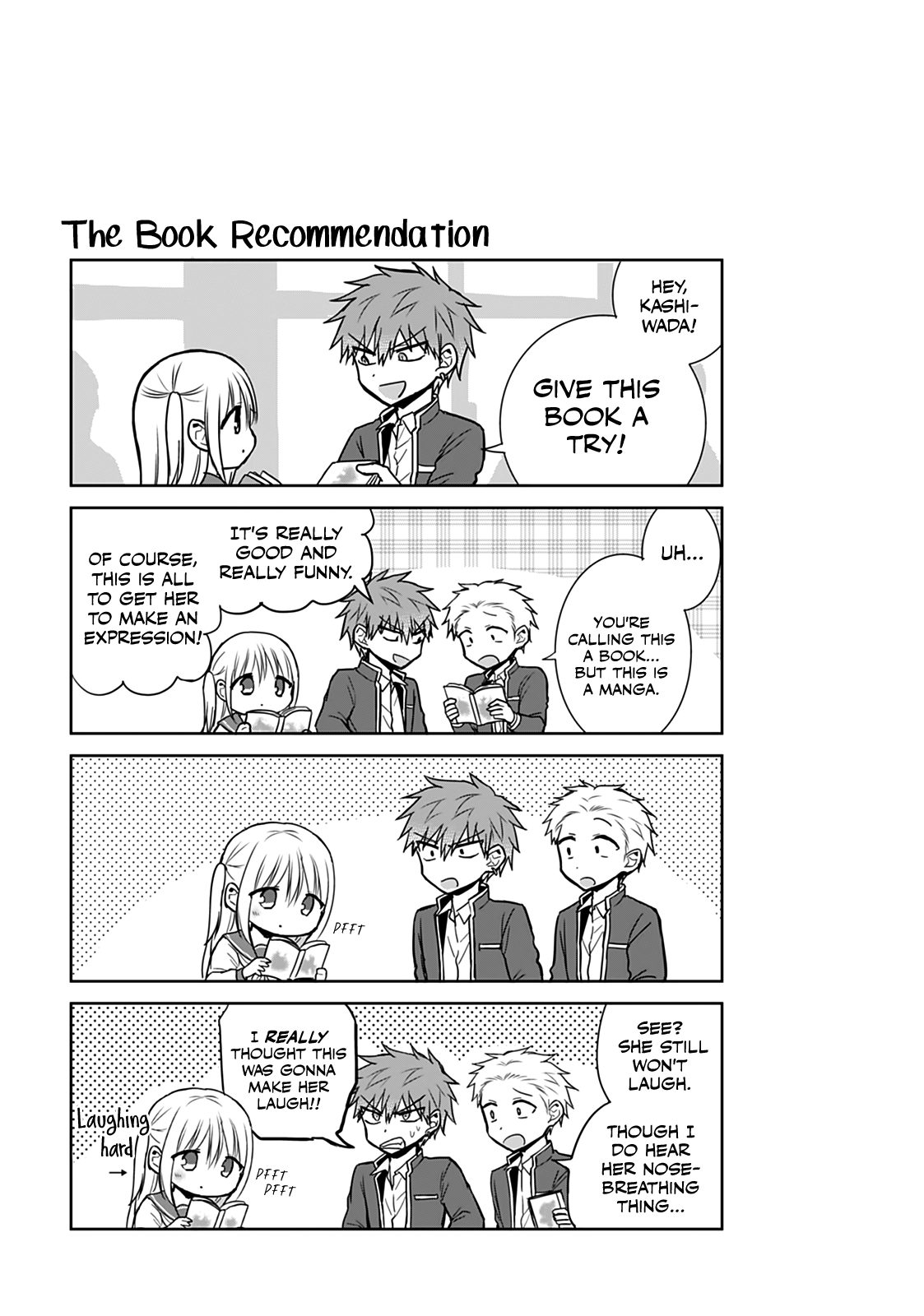 Expressionless Face Girl and Emotional Face Boy Chapter 52 - page 9