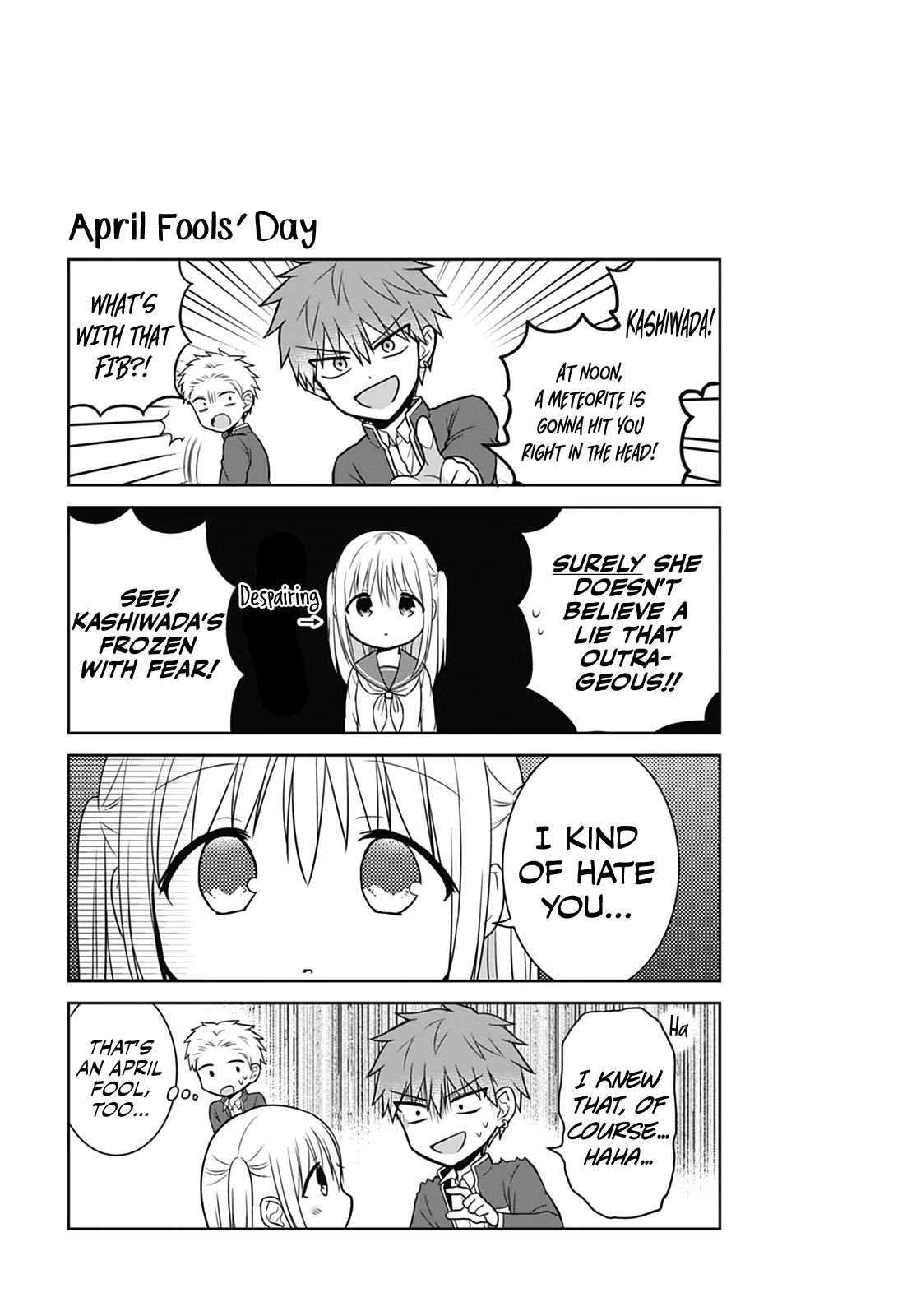 Expressionless Face Girl and Emotional Face Boy Chapter 25 - page 9