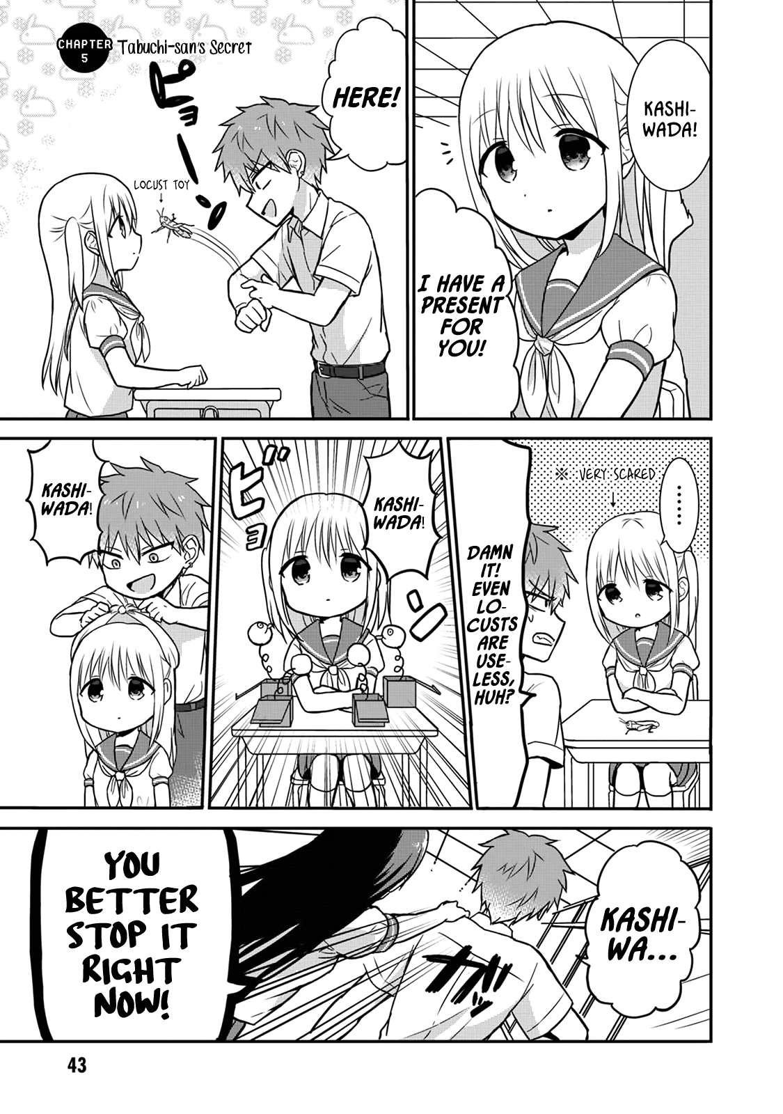 Expressionless Face Girl and Emotional Face Boy Chapter 5 - page 1