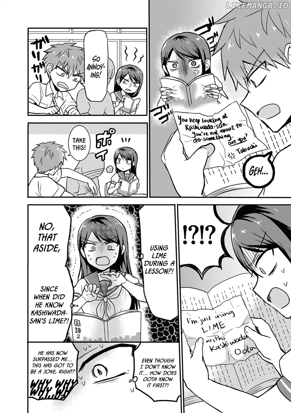Expressionless Face Girl and Emotional Face Boy Chapter 7 - page 6