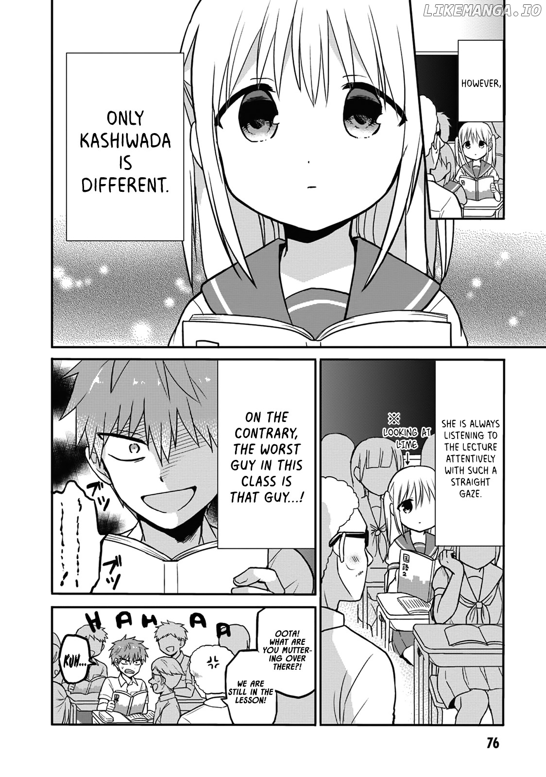 Expressionless Face Girl and Emotional Face Boy Chapter 8 - page 2