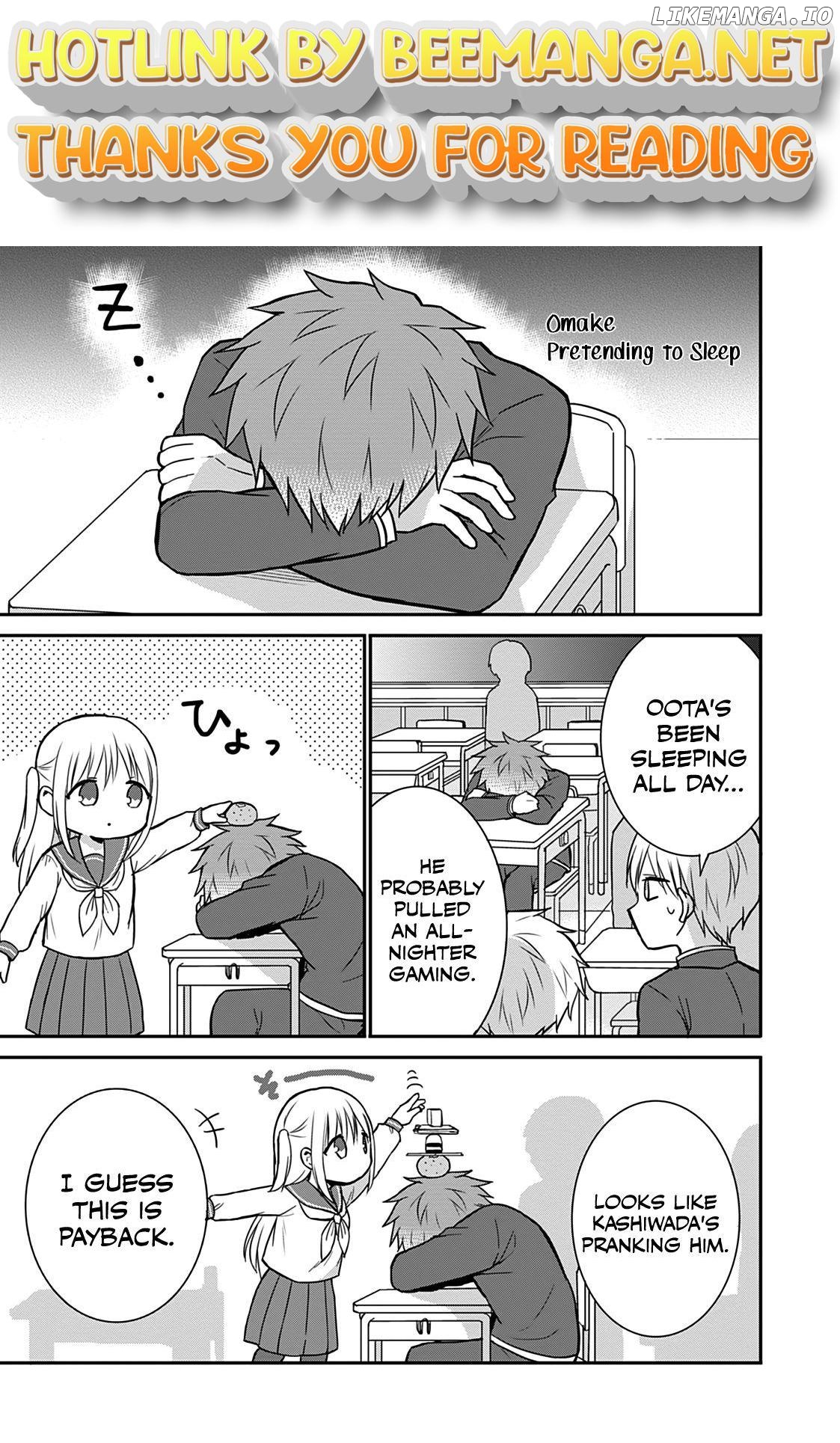 Expressionless Face Girl and Emotional Face Boy Chapter 60.5 - page 1