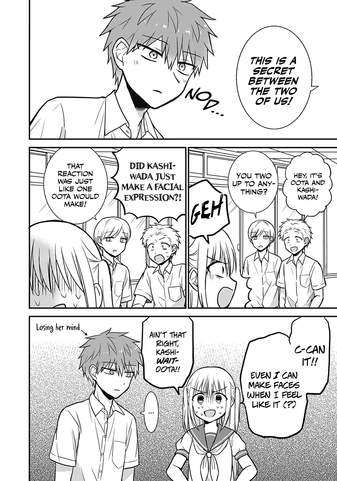 Expressionless Face Girl and Emotional Face Boy Chapter 25.5 - page 4