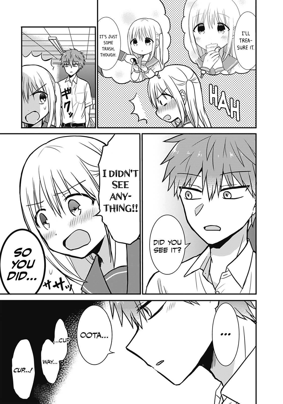 Expressionless Face Girl and Emotional Face Boy Chapter 25.5 - page 9