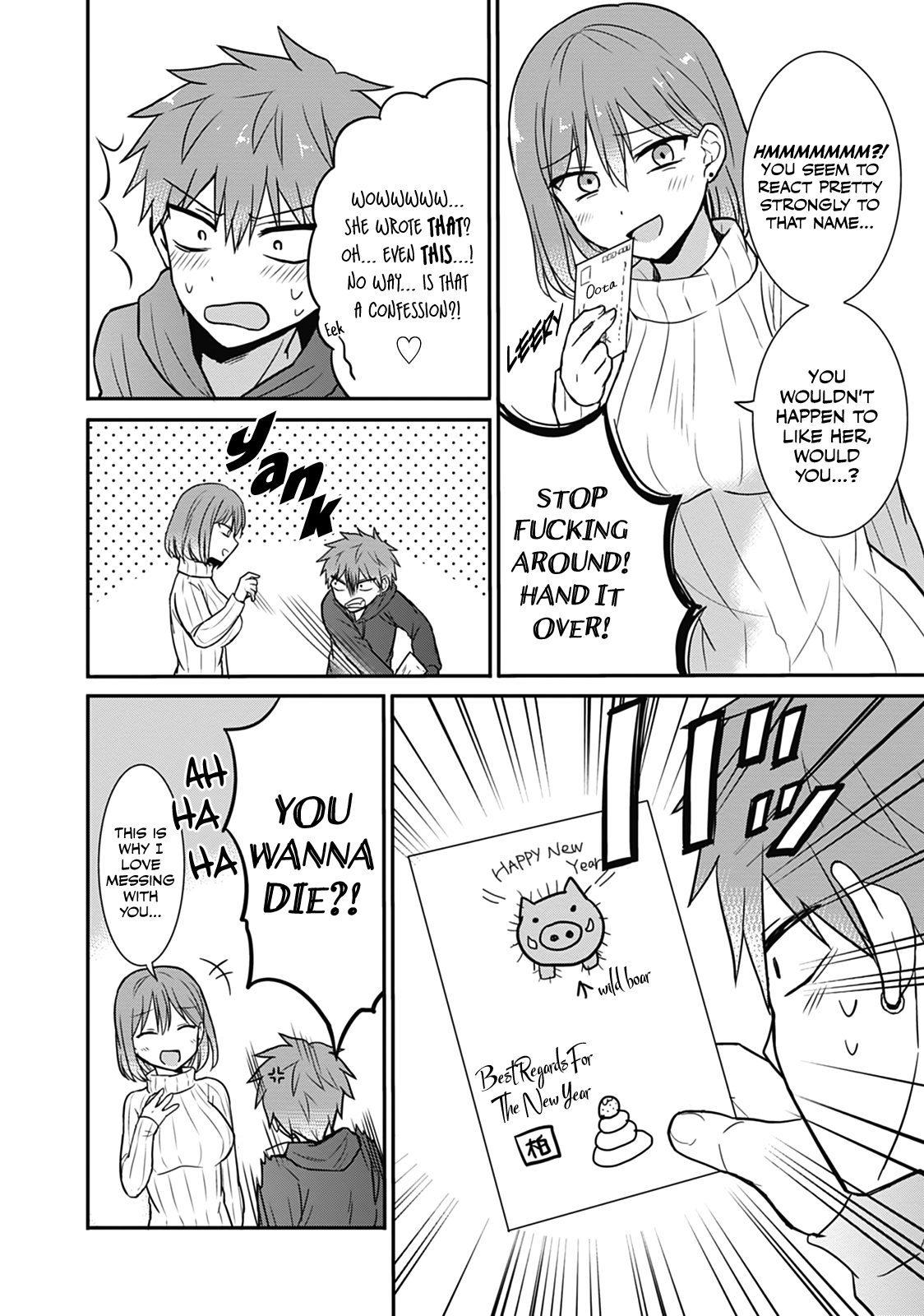 Expressionless Face Girl and Emotional Face Boy Chapter 16 - page 2
