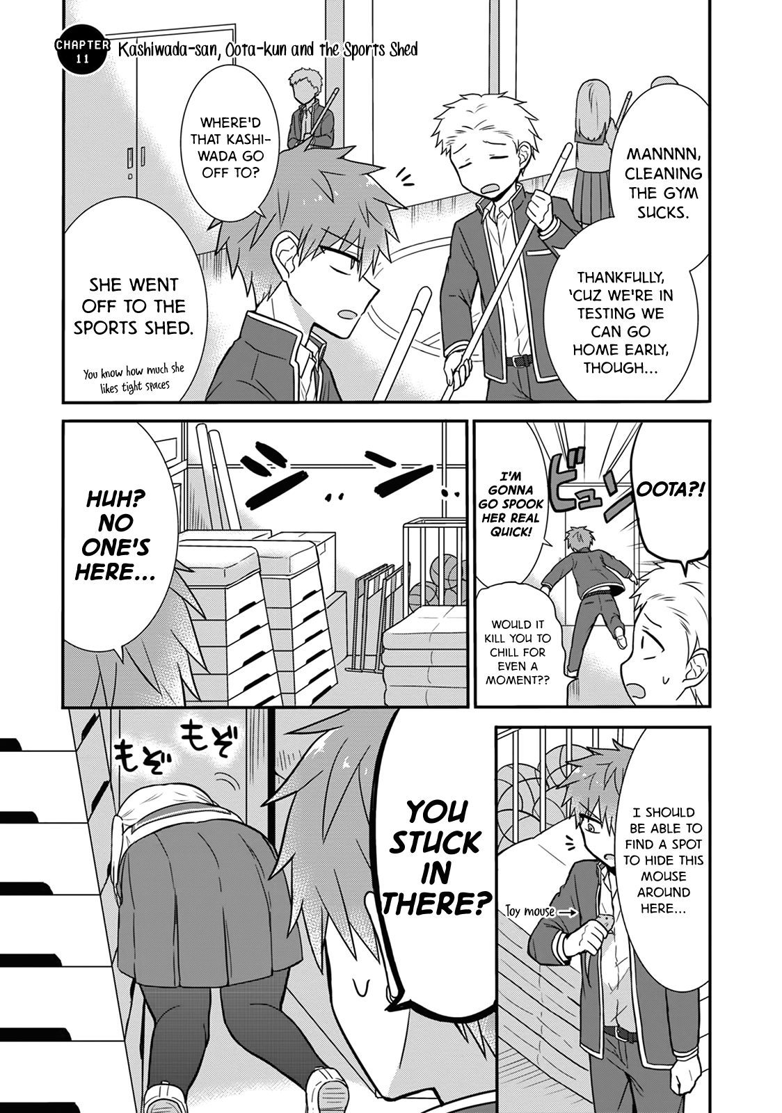 Expressionless Face Girl and Emotional Face Boy Chapter 11 - page 2