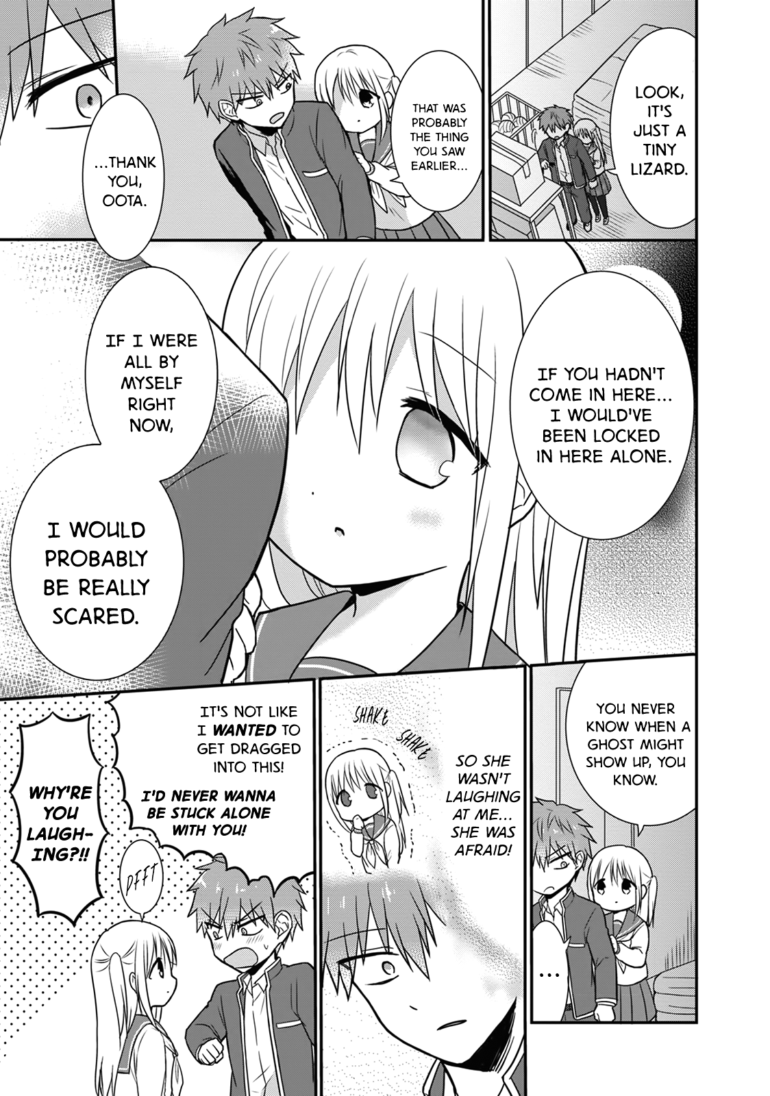 Expressionless Face Girl and Emotional Face Boy Chapter 11 - page 8